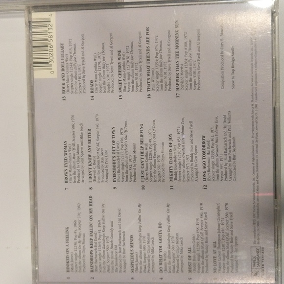 The best of BJ Thomas CDs - Picture 5 of 7